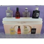 Coffret 4 miniatures collection pleines parfum homme