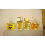 Coffret 4 miniatures swann - ma - griffe - ivoire - cabochard
