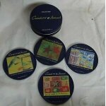 Coffret 4 sous verre ricard cration et saveur