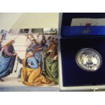 Coffret be 10 euros argent du vatican 2003 25 ans du pontificat de jean paul ii