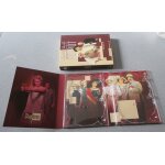 Coffret digipack carton contenant le boitier de rangement vide pour les 4 dvd de la saison 9 de hercule ...
