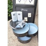 Coffret parfum thierry mugler : bote 3 compartiments, edp 25 ml rechargeable vide gel douche et lait ...