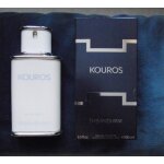 Pour collectionneur ou pour d�coration flacon vide et sa boite kouros yves saint laurent eau de toilette ...