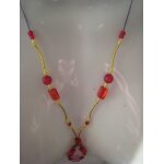 Collier sautoir boho boheme perles multicolore fait main