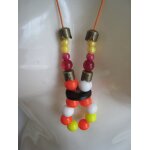 Collier sautoir boho boheme perles multicolore fait main