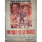 Un colt et le diable - 1968 - affiche originale pli�e 120 x 160 - western