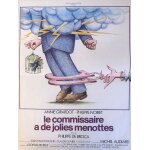 Le commissaire a de jolies menottes (tendre poulet) - v�ritable affiche de cin�ma pli�e - format 40x60 ...