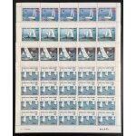 Comores 1983 yt pa 197 - 200 planche sheet voile sailing jeux olympiques olympic games los angeles sport ...