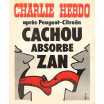 Confiserie cachou zan caricature charlie hebdo 1974
