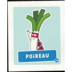 Cora amuse - toi en cuisine chefclub autocollant poireau 54 / 96