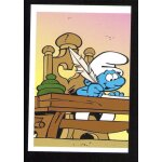 Cora collector les schtroumpfs carte a coller schtroumpf po�te 49 / 96 page 34