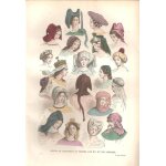 Costumes de paris a travers les si�cles : modes de coiffures de femmes au 15e & 16e si�cles - gravure ...