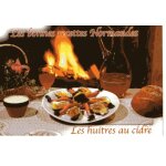 Cp - les bonnes recettes de normandie  les hutres au cidre