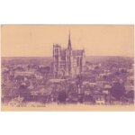 Cpa - amiens  vue g�n�rale   - edition sp�ciale tempez, kiosque de la gare