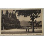 Cpa carte postale ancienne - 115 - lac du bourget - boulevard du lac et belles - rives