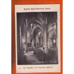 Cpa paris - eglise saint - séverin - les chapelles et le deuxième collatéral Cpa paris - eglise saint - séverin - les chapelles et le deuxième collatéral