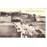 Cpa lyon   pont tilsitt et coteau de fourvi�re