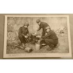 Cpa n 152 - guerre 1914 - 15 - le bourget - soldats faisant la soupe