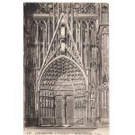 Cpa strasbourg   cath�drale - portail principal
