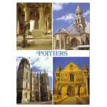 Cpm - poitiers - images de france - vues diverses - n860497