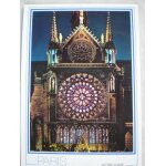 Cpsm paris rosace sud de notre dame . . .