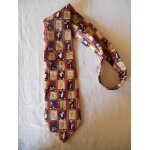 Cravate homme titi et grosminet marque looney tunes orang� occasion tr�s bon etat