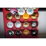 Cremant - alsace - bourgogne - cerdon - espagne - luxembourg - italie - lot de 23 capsules -