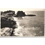 Entre croix de vie et sion sur l'oc�an : pointe de grosse terre au cr�puscule (ref 1387)