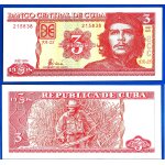 Cuba 3 pesos 2004 neuf che guevara billet amerique centrale caraibe kuba peso