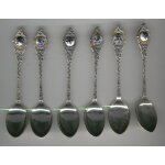 Cuillère a café de collection, hollande, lot de 6 Cuillère a café de collection, hollande, lot de 6