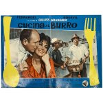 La cuisine au beurre (cucina al burro) - v�ritable affiche italienne de cin�ma pli�e - format 47x67 cm ...