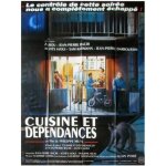 Cuisine et d�pendances - v�ritable affiche de cin�ma pli�e - format 120x160 cm - de philippe muyl avec ...