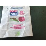 Dahlia - fleurs - emballage papier du sucre sol bouchon - 7, 5x6 cm