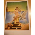 Dali - leda atomica - 10x15cm - carte postale