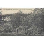 Dammartin - promenade du ch�teau - le jardin du jeu d�arbal�te