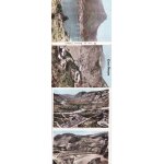 Depliant de 12 cartes postales / mini vues de serre poncon / alpes de haute provence