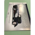 Dpliant bugatti royale - collection voitures d'exception - les editions atlas - 2004