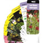D�pliant  les fleurs sauvages  en forme de nuancier , practis nature