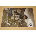 D�pliant moto bmw unstoppable equipement du pilote et accessoires (casque gants maillot bottes pare brise ...
