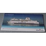 Dpliant du navire normandie de la cie brittany ferries - guide et consignes de scurit - 21x10cm - ...