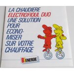 Dpliant sur la bi - energie electricit + fioul edit par electricit de france - aot 1985 - la chaudire ...