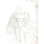 Dessin d�dicac� sur page de bloc papier dessin stil