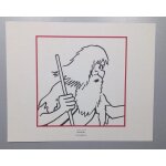Dessin tirs - a - part album de tintin l' oreille case