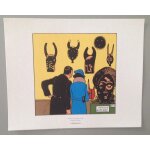Dessin tirs - a - part album de tintin l' oreille case planche 1 strip 3