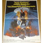 Les diamants sont eternels / james bond 007 - affiche originale de cin�ma - format 40x60 cm - un film ...