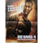 Die hard 4, retour en enfer - affiche originale de cin�ma - format 40x60 cm - un film de len wiseman ...