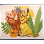 Disney carrefour un monde magique 148 - le roi lion - simba timon pumba Disney carrefour un monde magique 148 - le roi lion - simba timon pumba