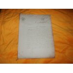 Document texte notarie ou acte / notaire / henry notaire / 8 pages ecrites annee 1839 / 2 cachets timbre ... Document texte notarie ou acte / notaire / henry notaire / 8 pages ecrites annee 1839 / 2 cachets timbre ...