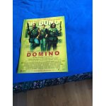 Domino - v�ritable affiche de cin�ma pli�e - format 40x60 cm - de tony scott avec keira knightley, mickey ...