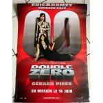 Double zero - eric et ramzy - edouard baer - gerard pires - kakemono du film roule recto verso 97x66 ...